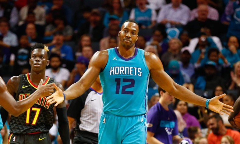 USP NBA: ATLANTA HAWKS AT CHARLOTTE HORNETS S BKN CHA ATL USA NC